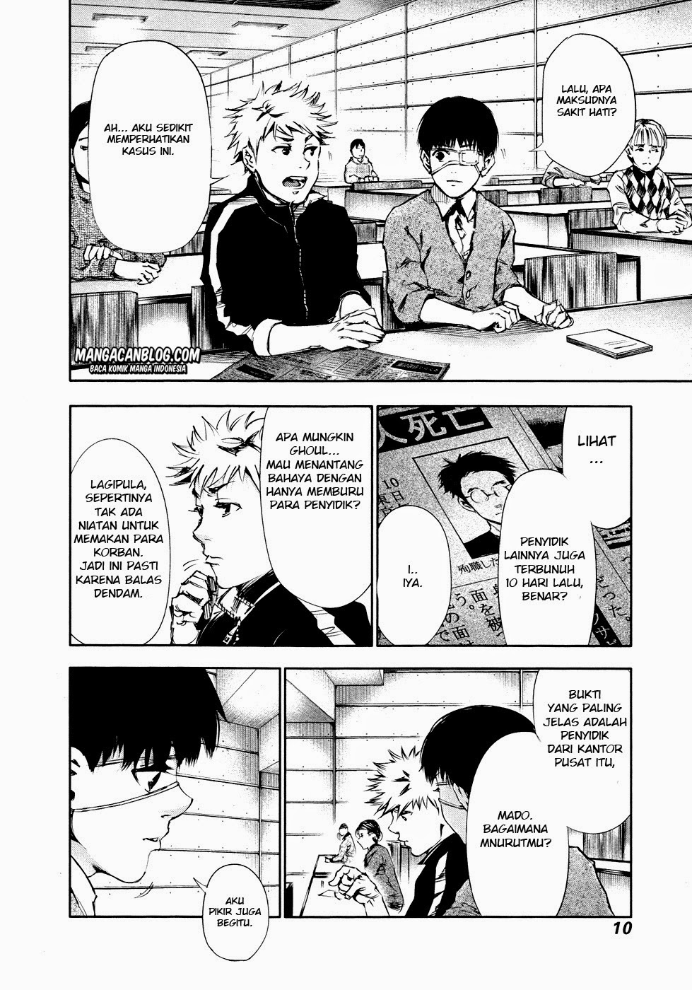 Read Tokyo Ghoul id Manga Online