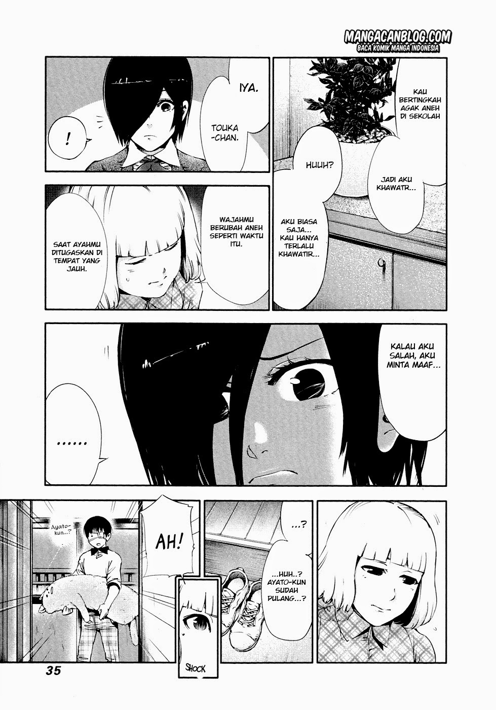 Read Tokyo Ghoul id Manga Online
