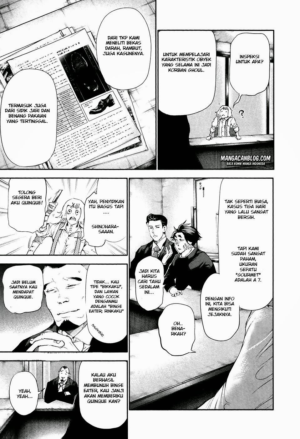 Read Tokyo Ghoul id Manga Online