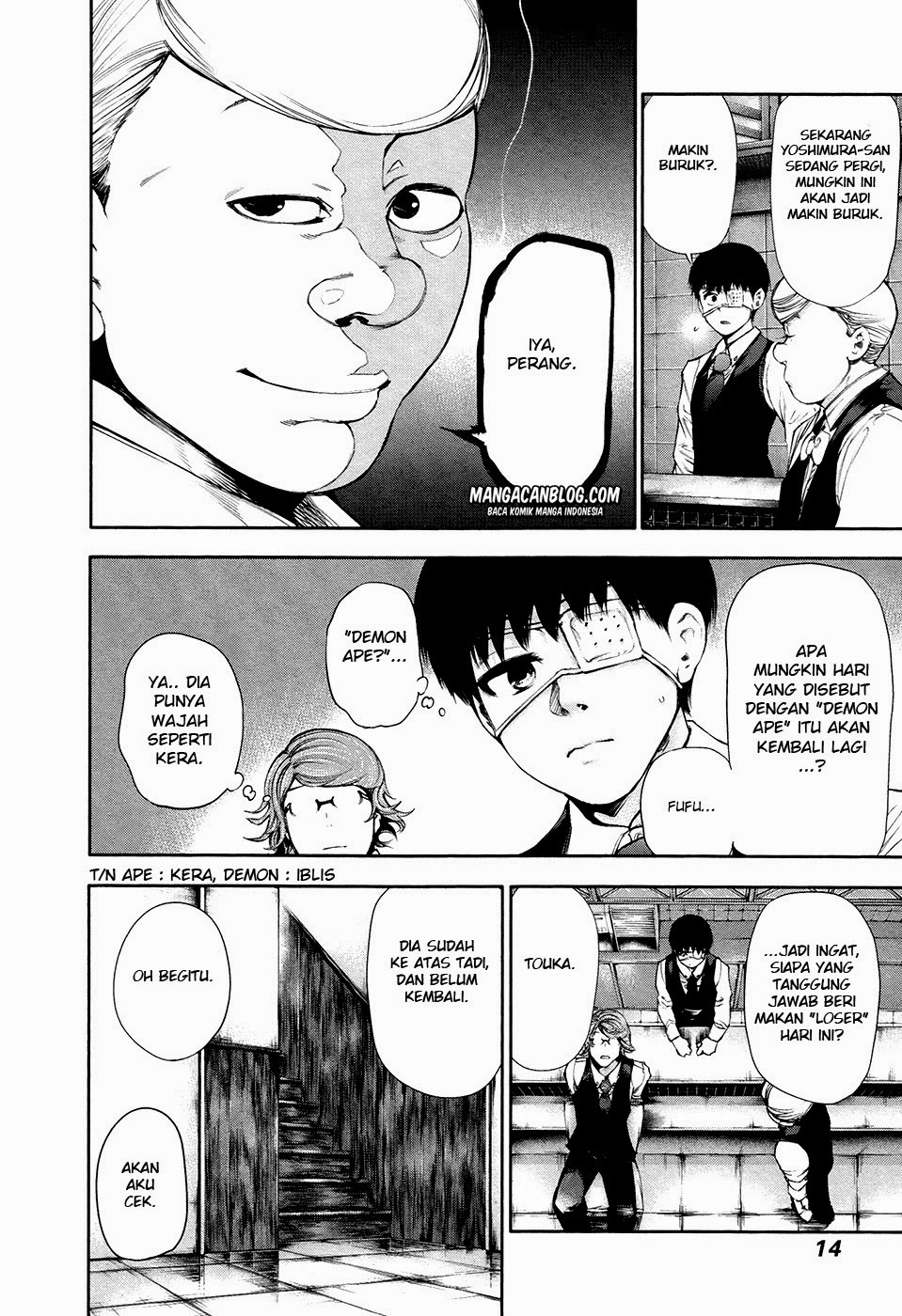 Read Tokyo Ghoul id Manga Online
