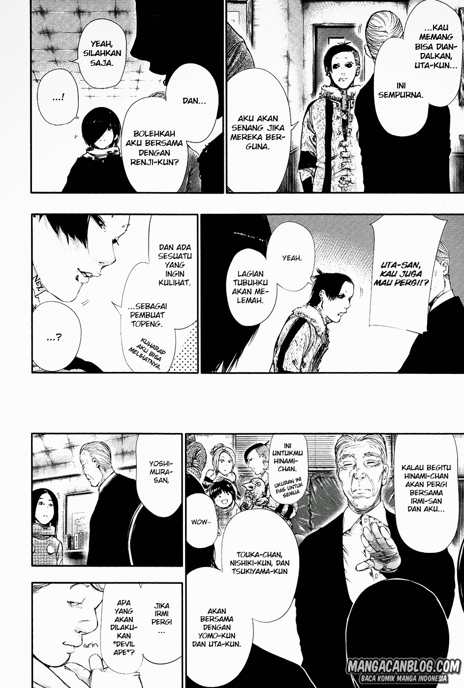Read Tokyo Ghoul id Manga Online