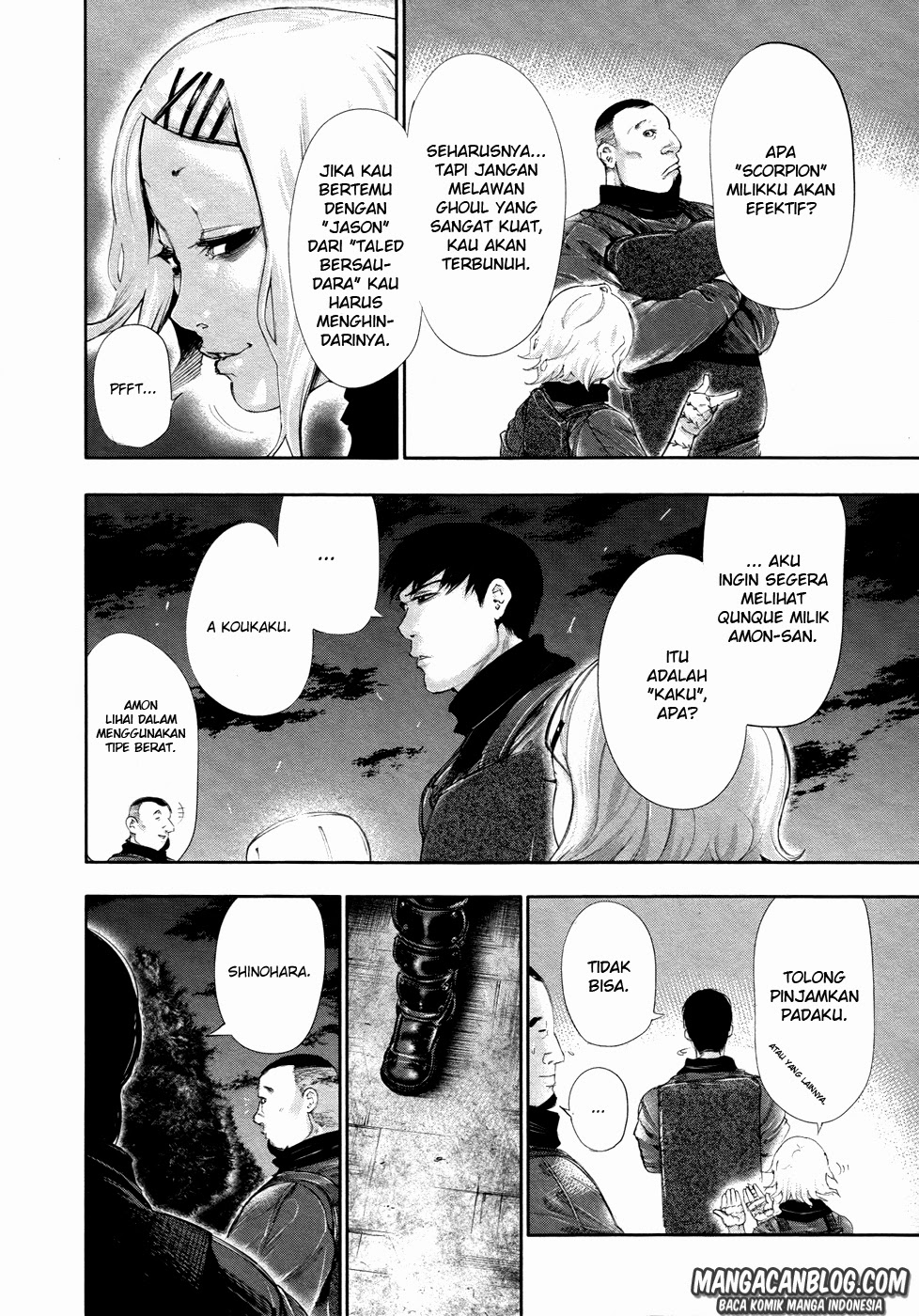 Read Tokyo Ghoul id Manga Online