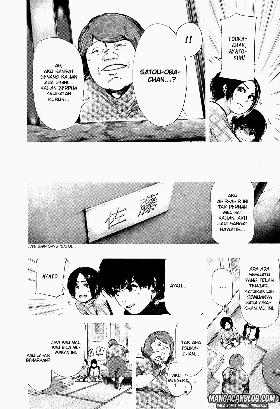 Read Tokyo Ghoul id Manga Online