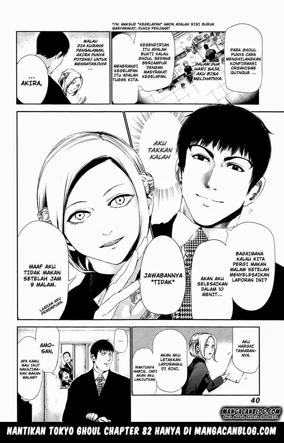 Read Tokyo Ghoul id Manga Online