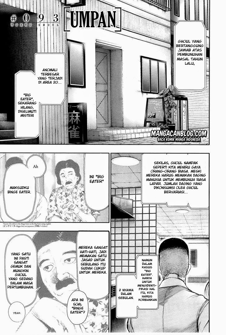 Read Tokyo Ghoul id Manga Online
