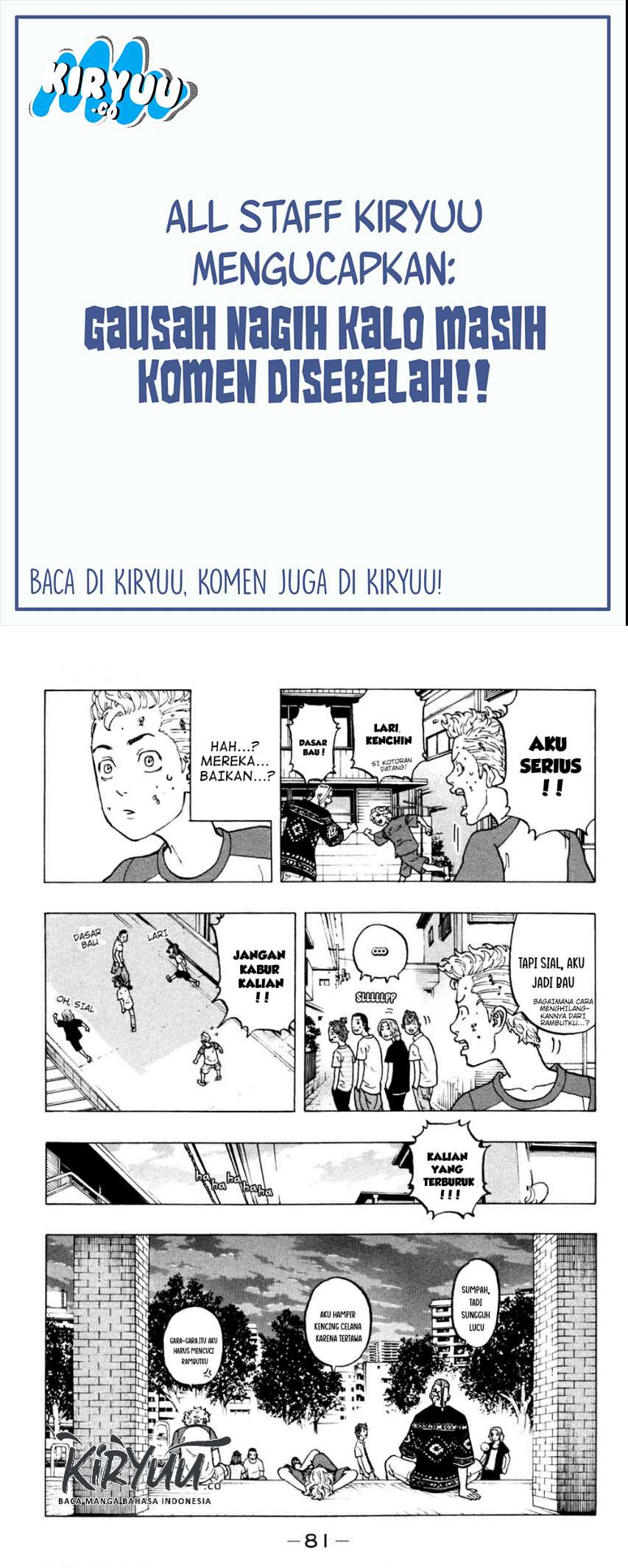 Read Toukyou Revengers id Manga Online
