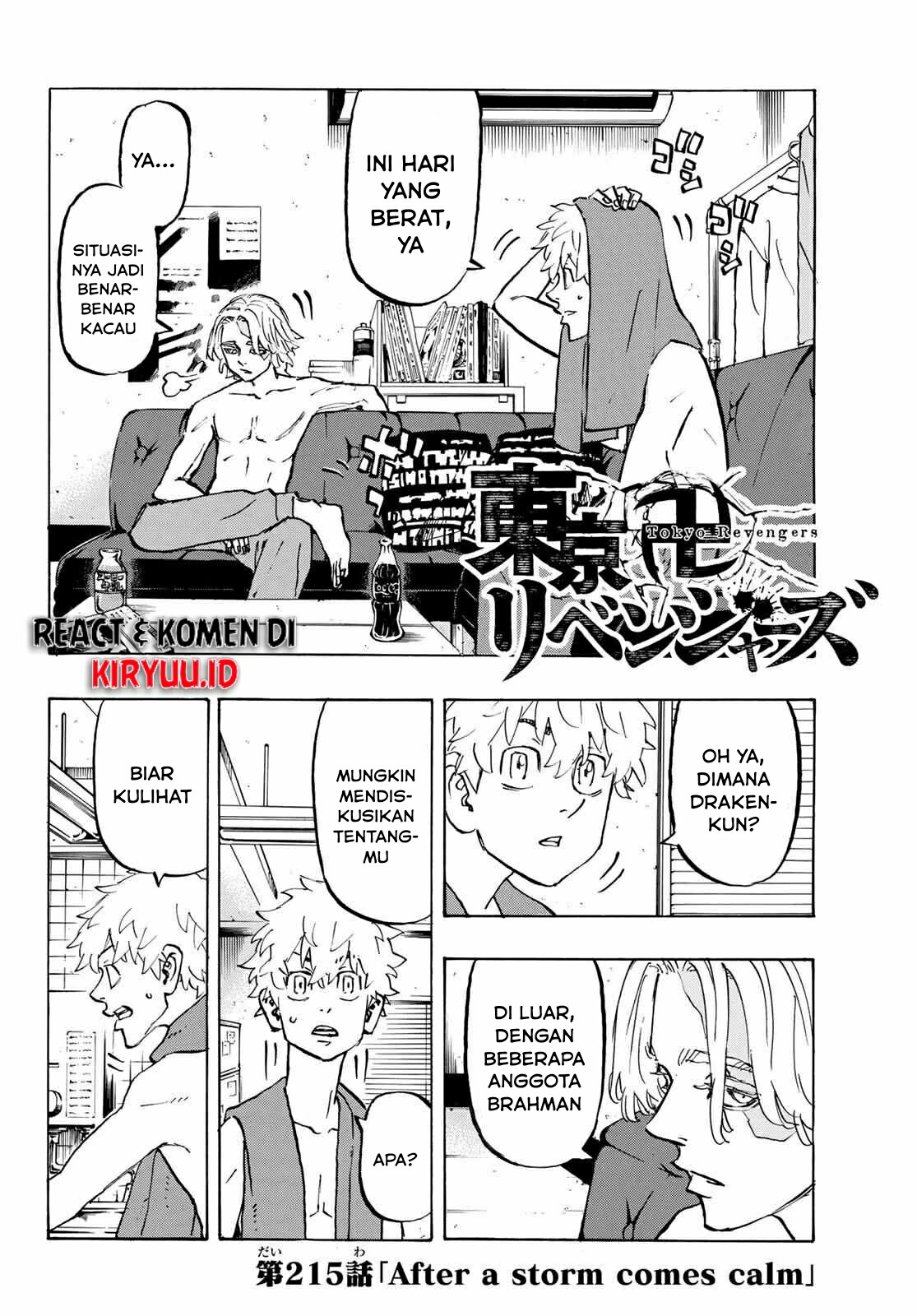 Read Toukyou Revengers id Manga Online