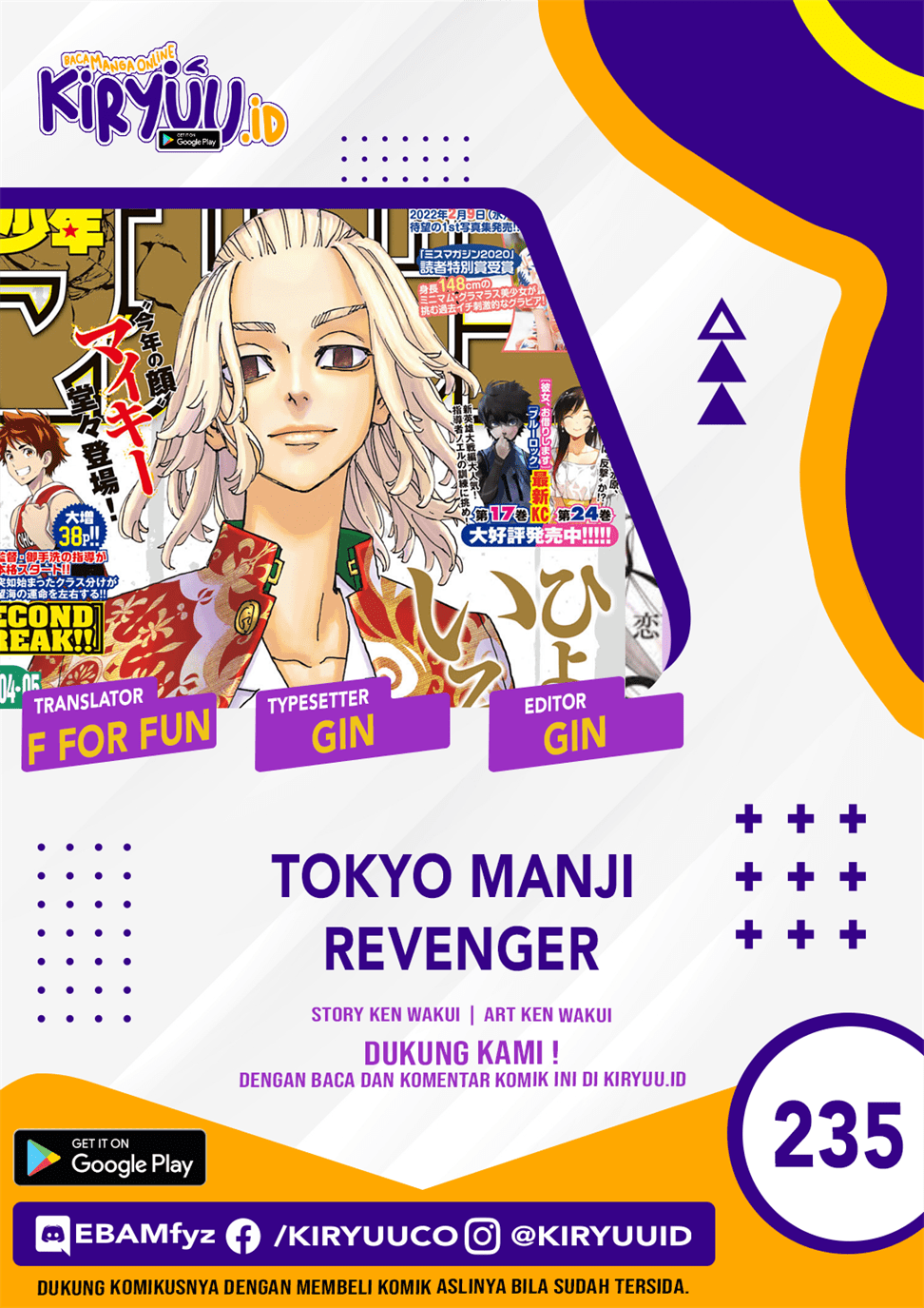 Read Toukyou Revengers id Manga Online