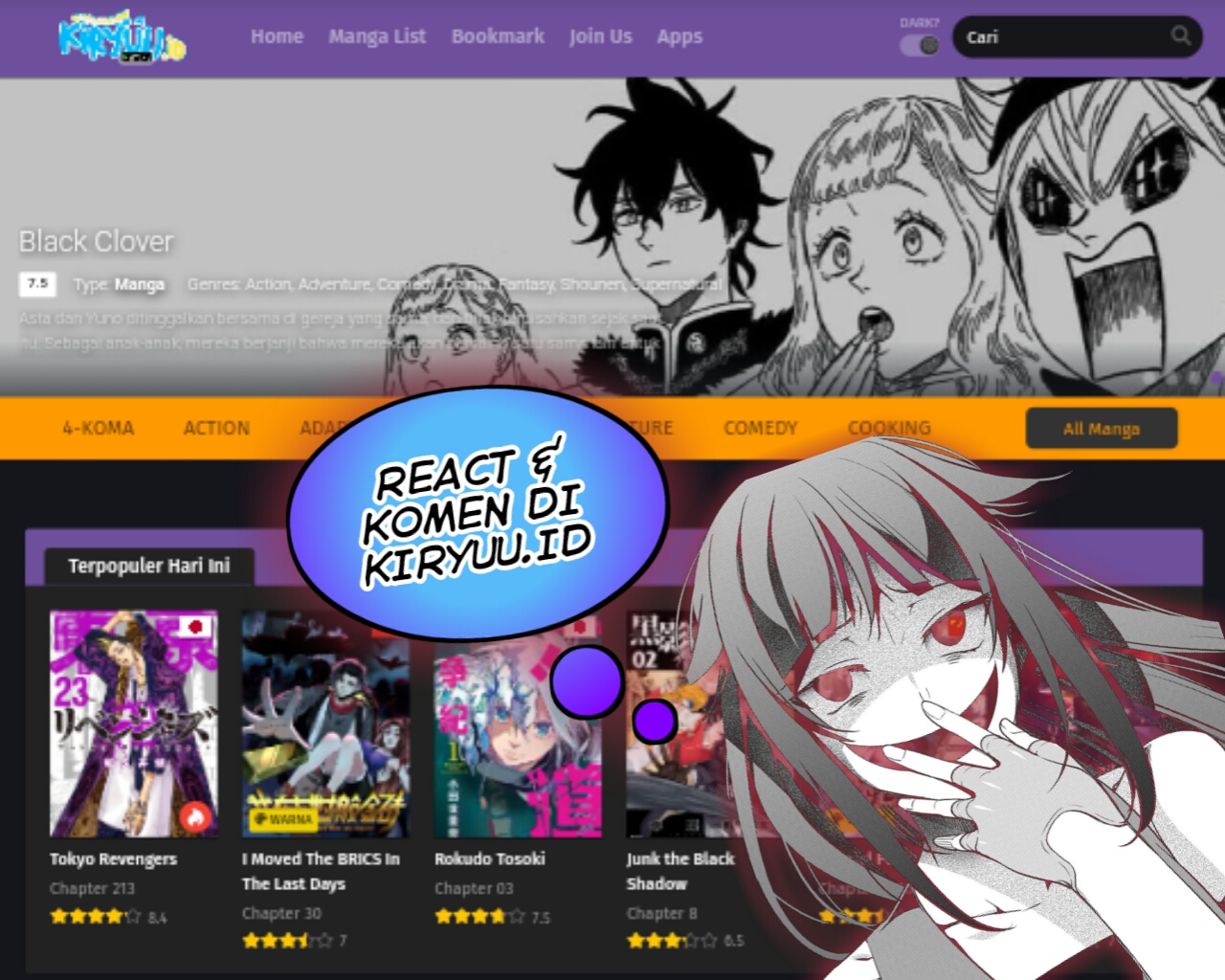 Read Toukyou Revengers id Manga Online
