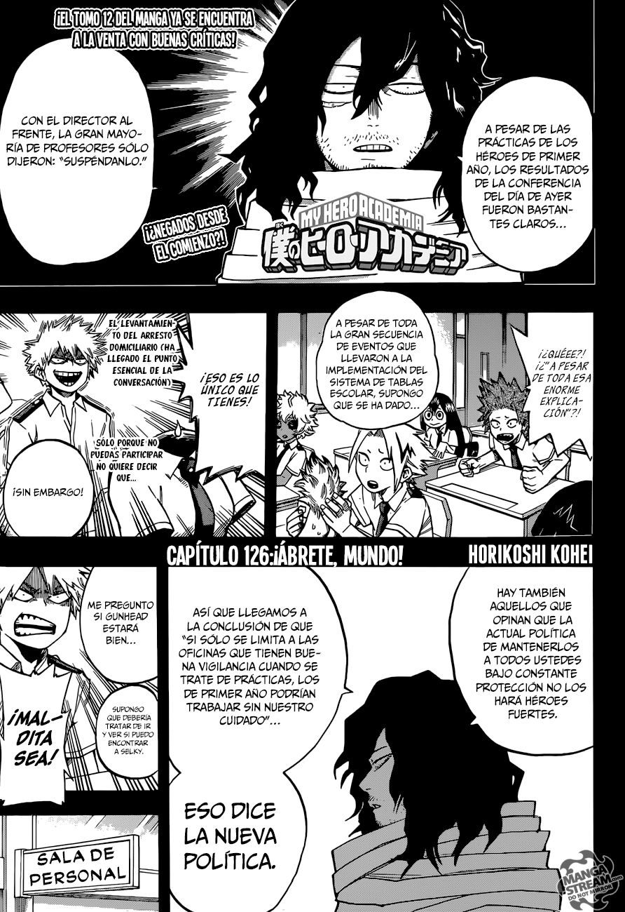 Read Boku no Hero Academia Es Manga Online