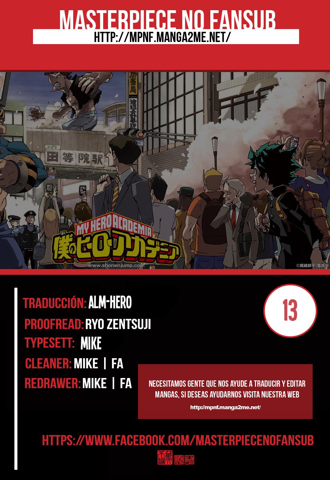 Read Boku no Hero Academia Es Manga Online