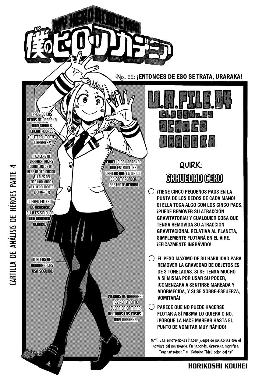 Read Boku no Hero Academia Es Manga Online