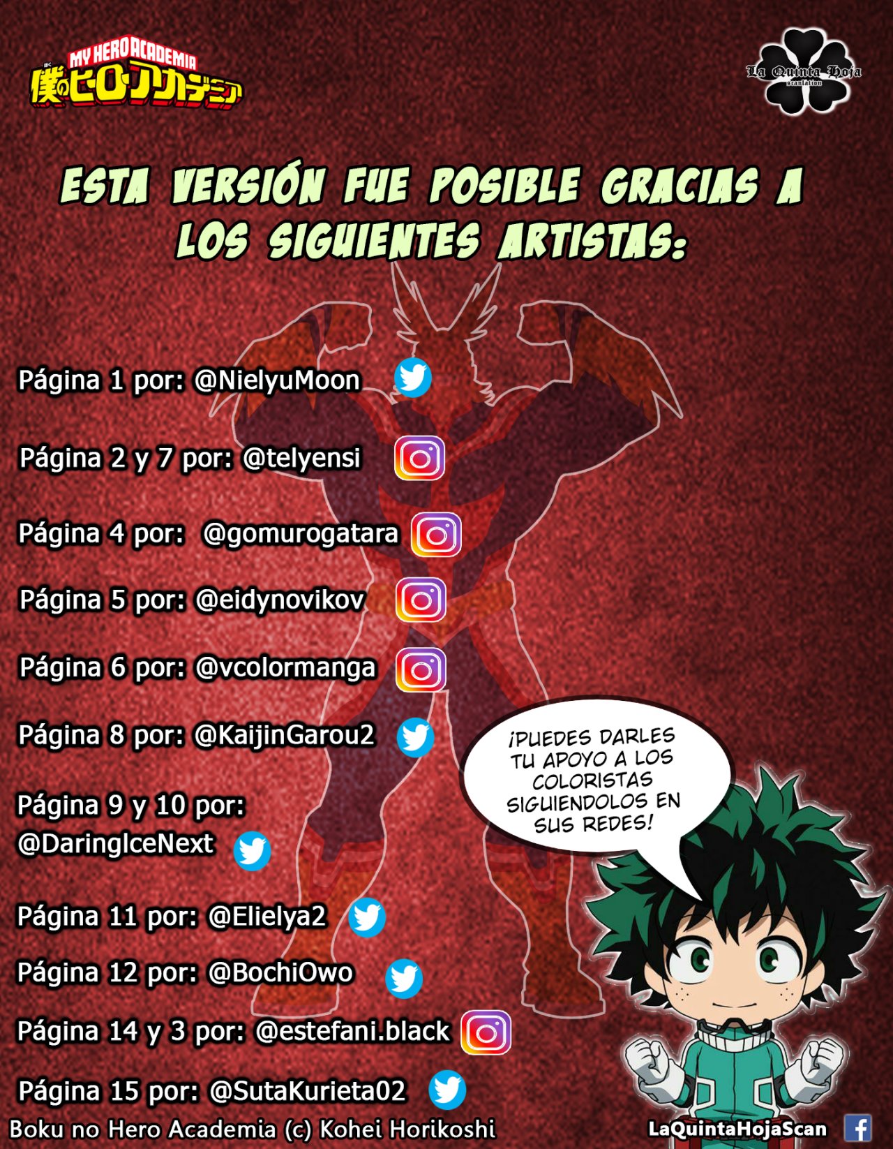 Read Boku no Hero Academia Es Manga Online