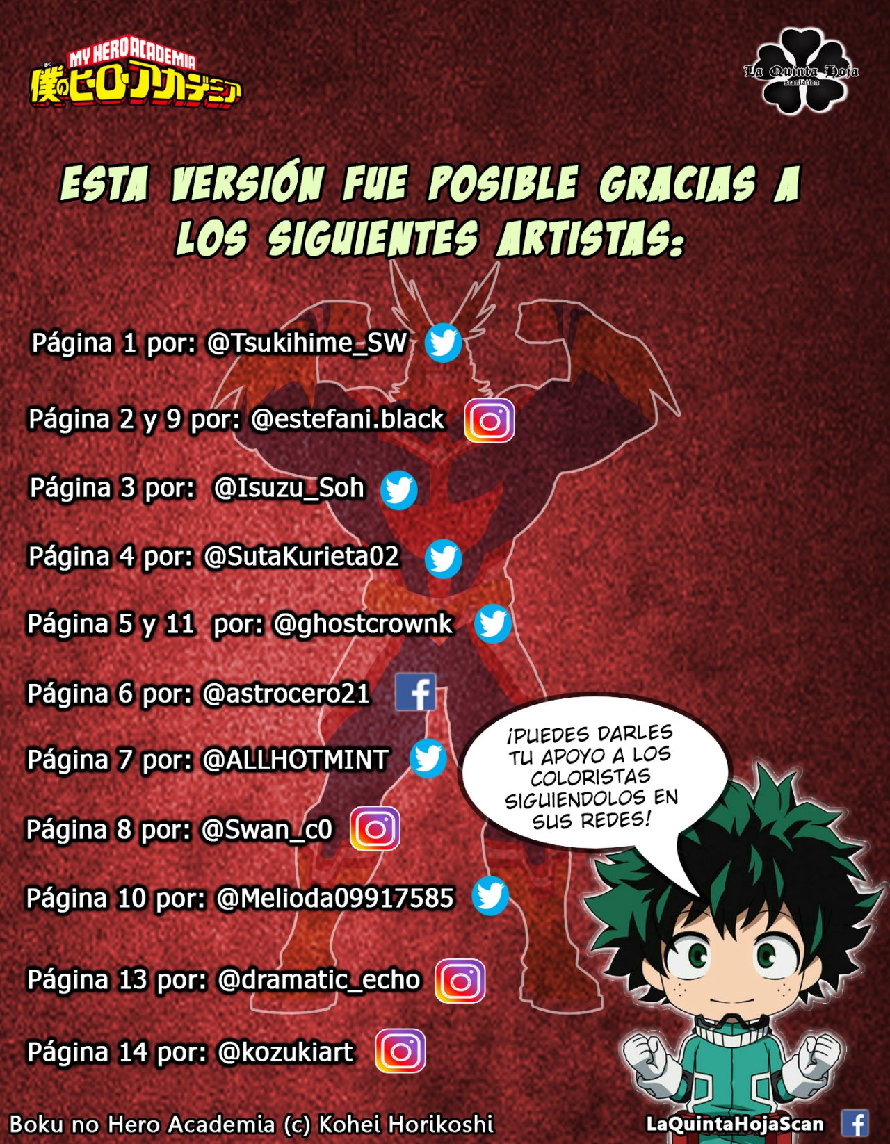 Read Boku no Hero Academia Es Manga Online
