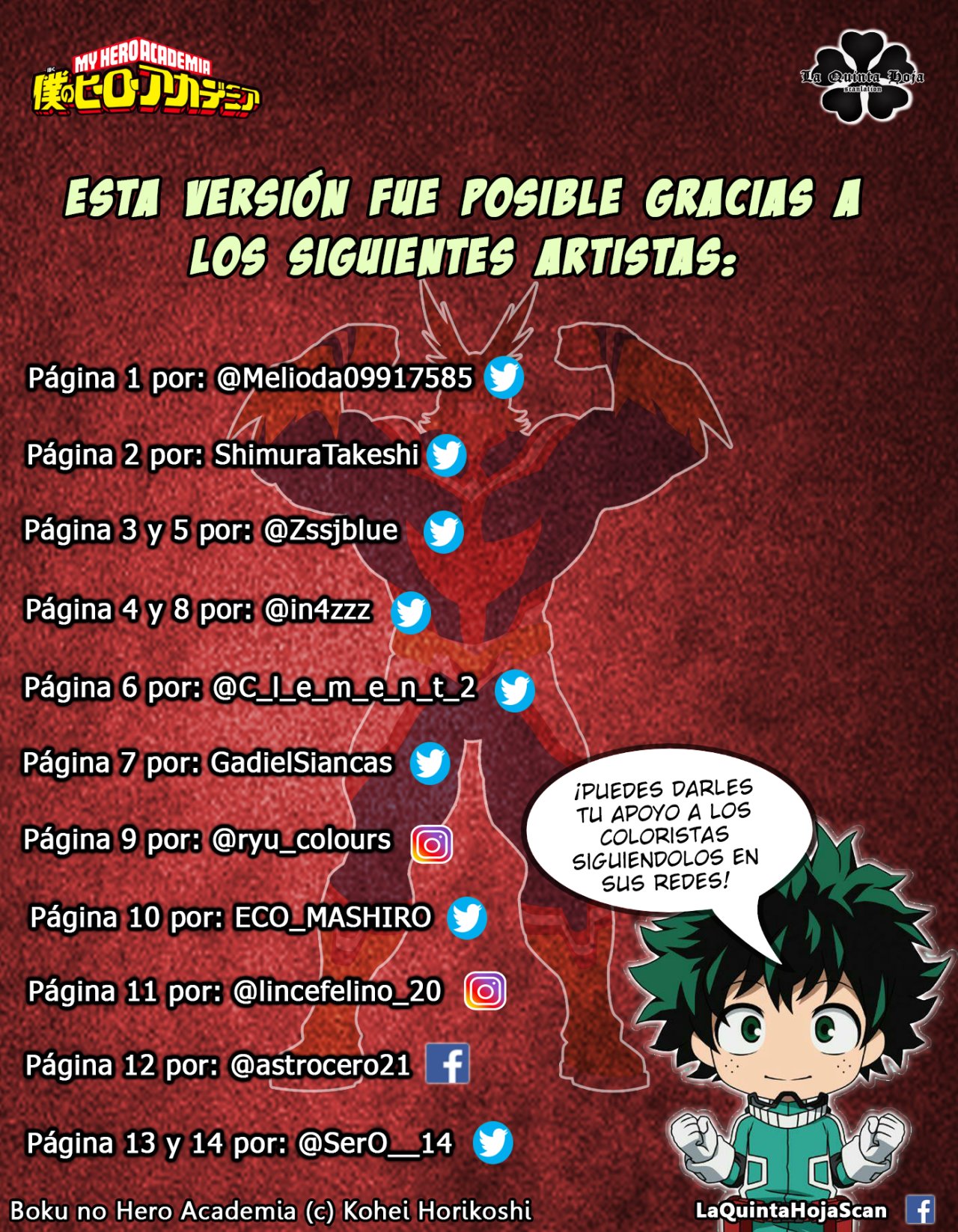 Read Boku no Hero Academia Es Manga Online