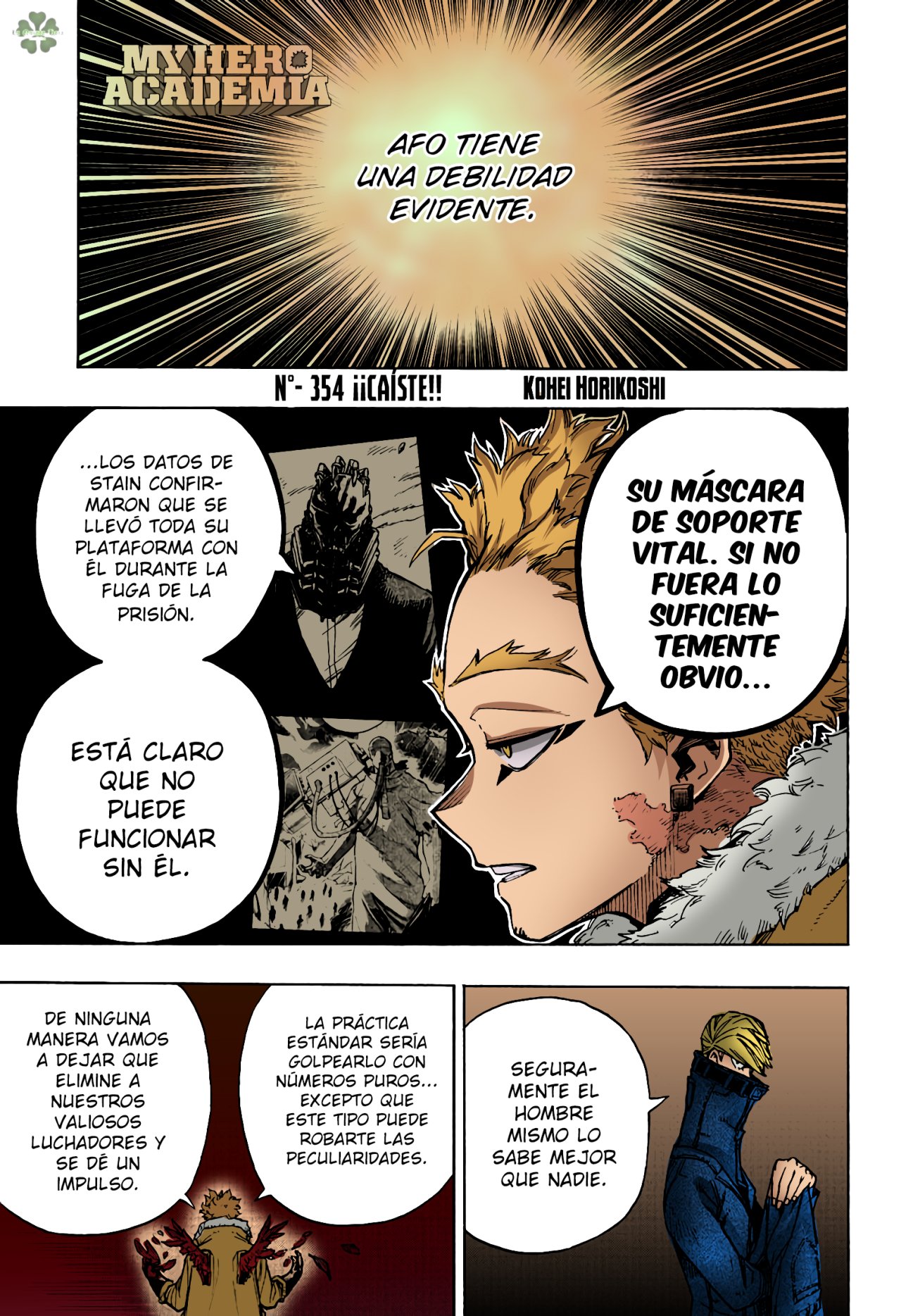 Read Boku no Hero Academia Es Manga Online