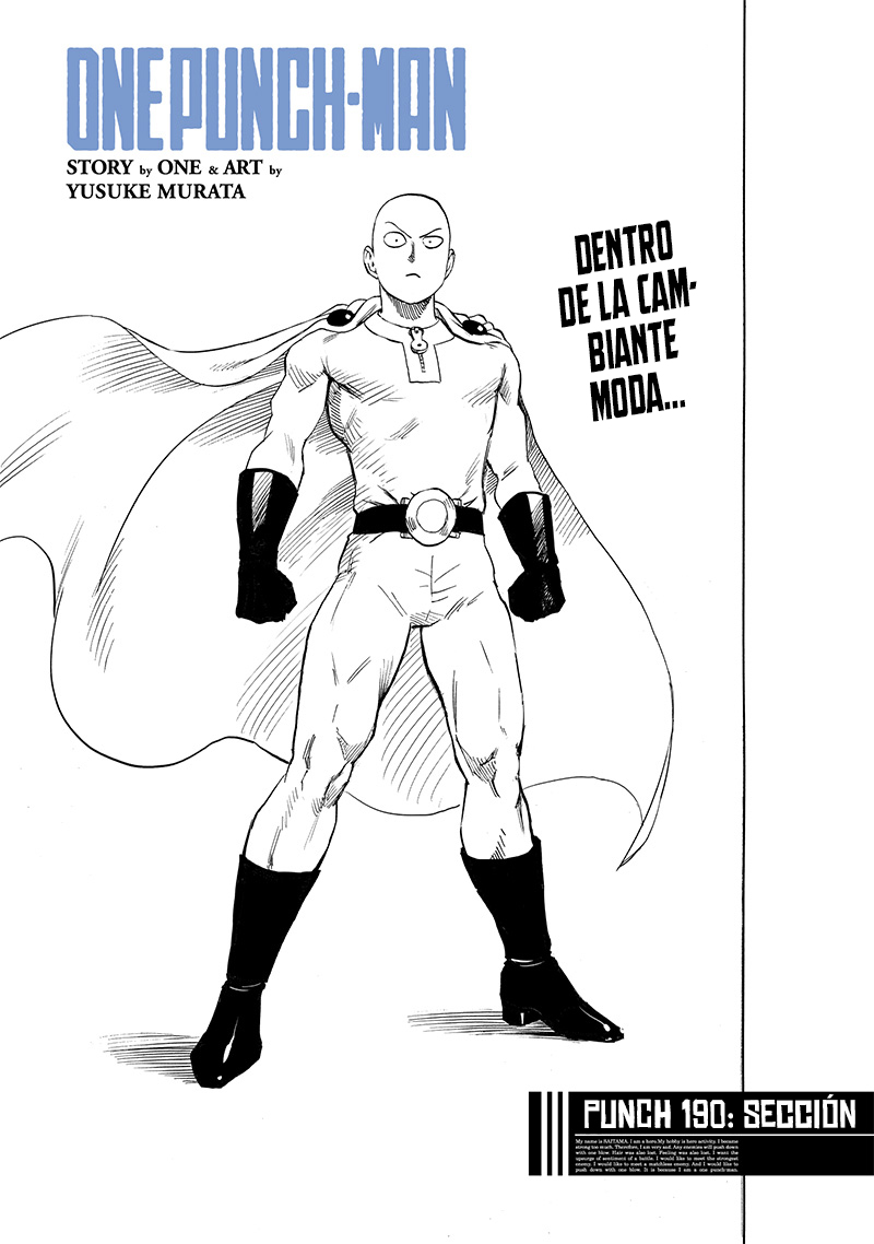 Read One Punch Man Es Manga Online