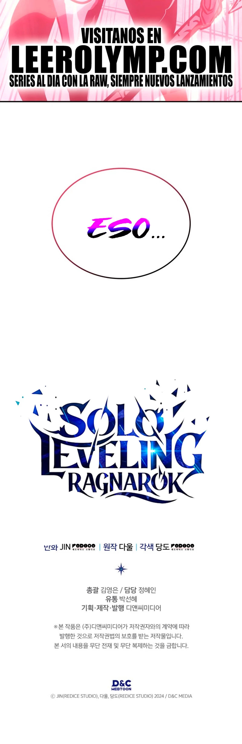Read Solo Leveling Ragnarok Es Manga Online