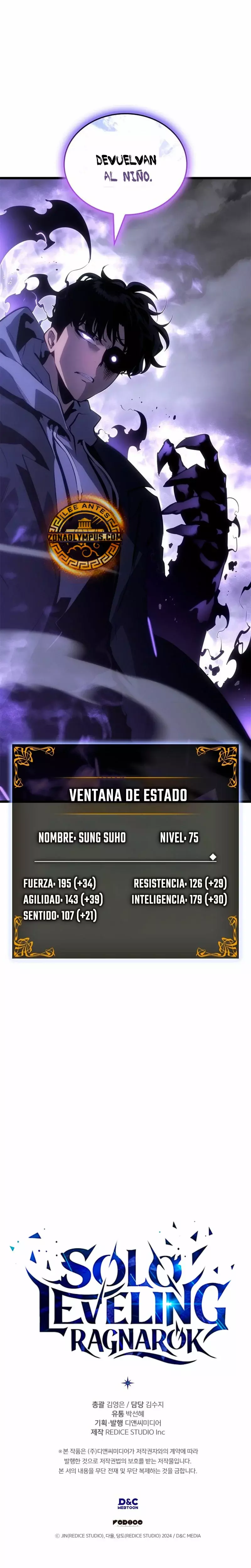 Read Solo Leveling Ragnarok Es Manga Online